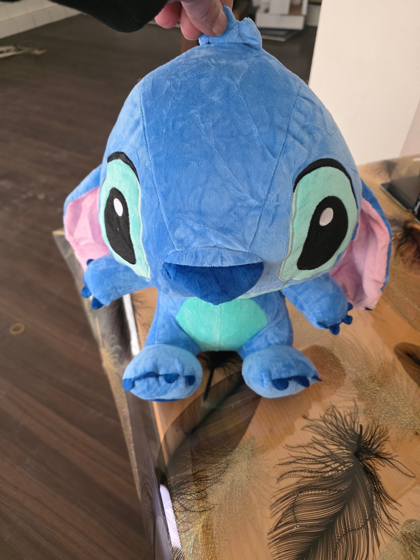 Stich einfach ein schönes Kuscheltier