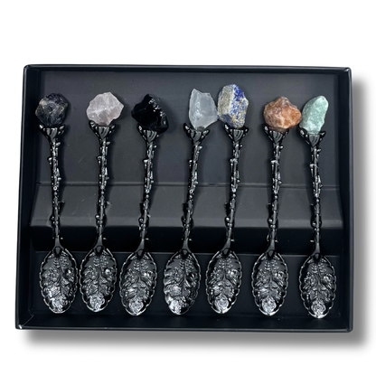 Großhandel Edelstein-Hexenlöffel-Sets