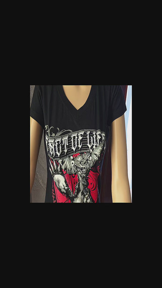 Streetwear  Damen T-Shirt