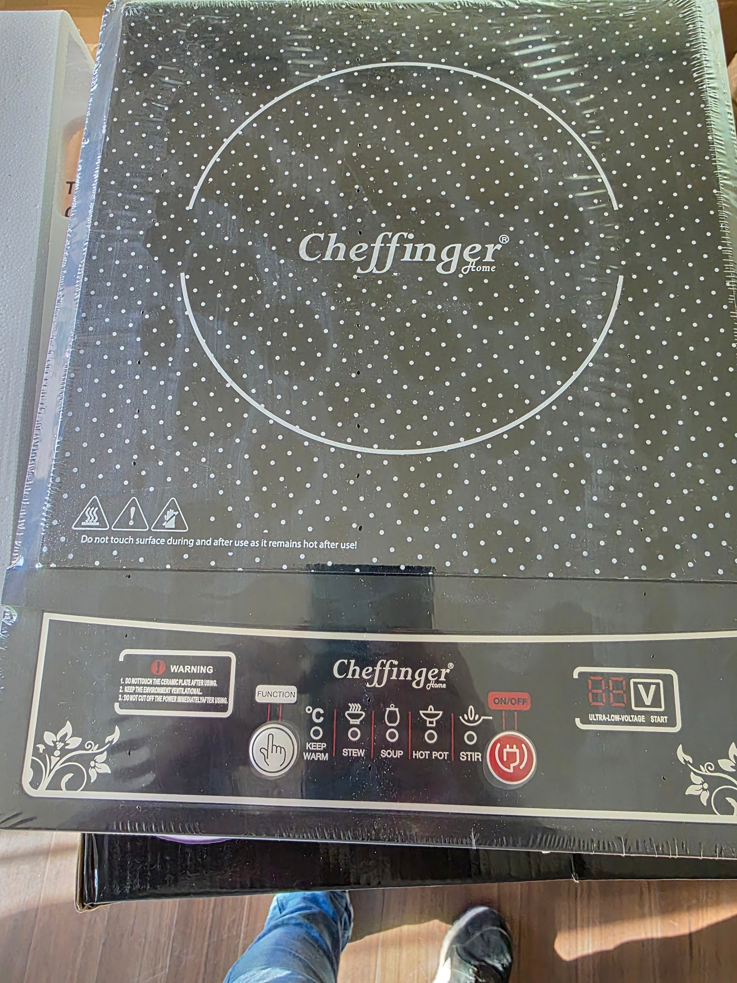 Wunderschöne Induction kochplatte